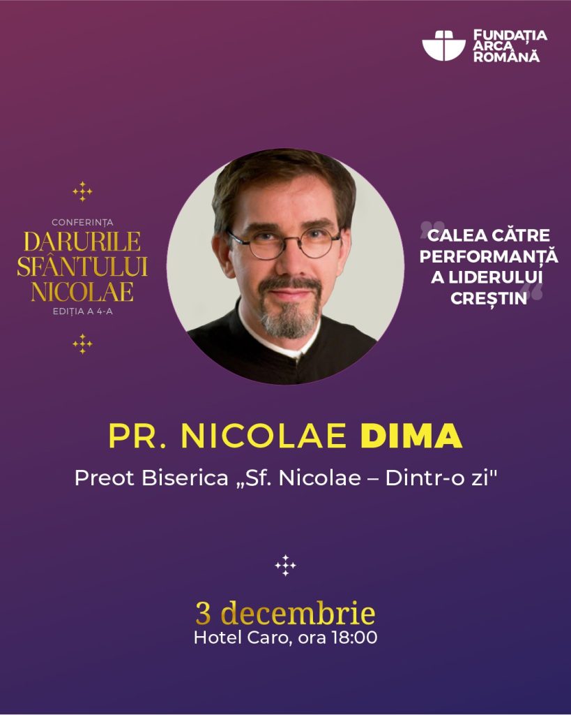 Fundatia Arca Eveniment - Preot Nicolae Dima